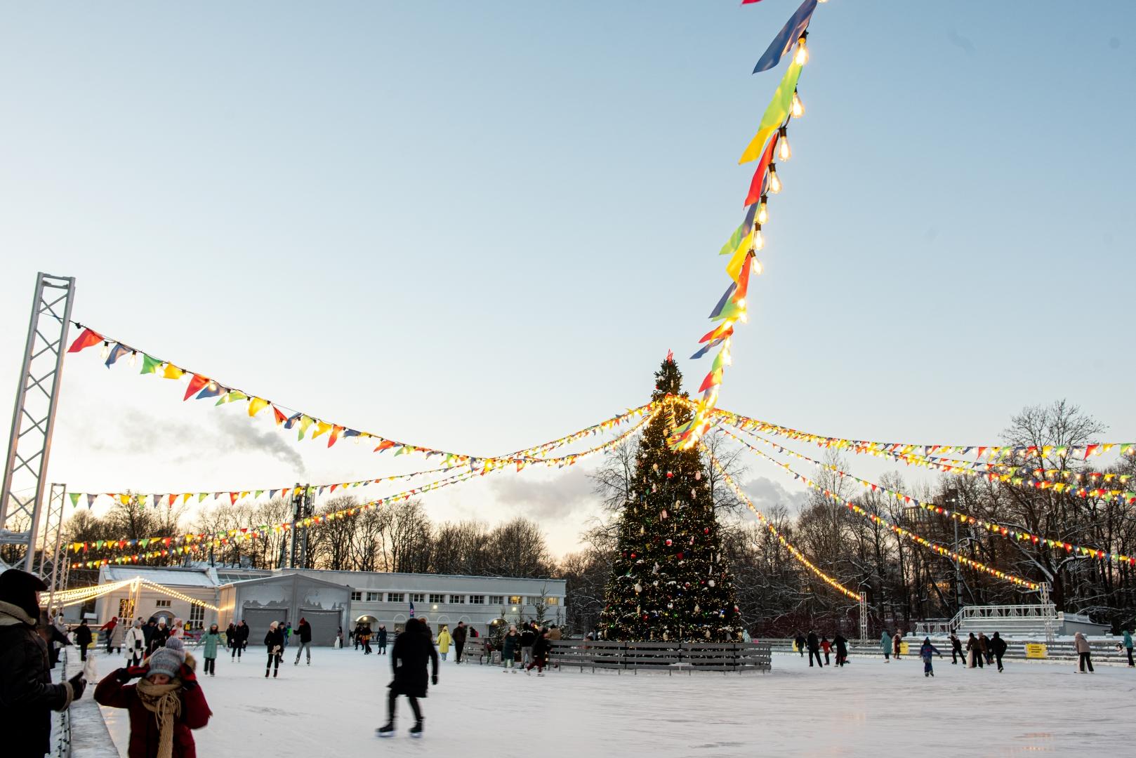 Бесплатный вход в ЦПКиО на Елагином острове будет на Новый год