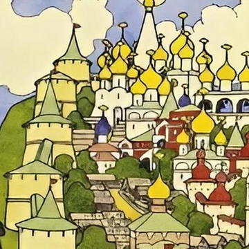 Выставка графики «Сказочные миры И. Я. Билибина» Выставка графики «Сказочные миры И. Я. Билибина» со скидкой 50%