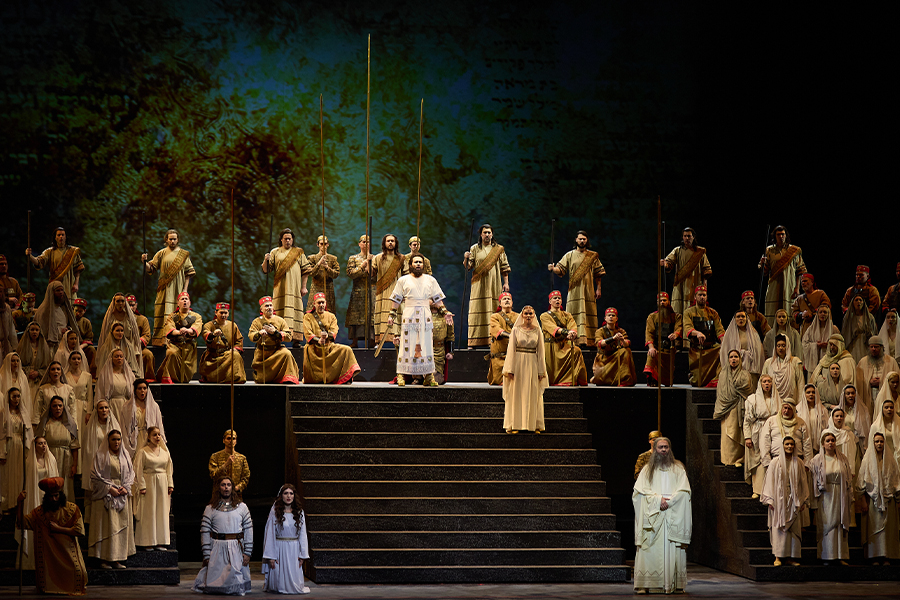 Опера «Набукко» на Новой сцене Мариинского театра