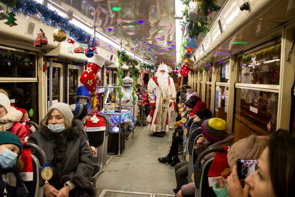 Экскурсия «Новогодний трамвай» со скидкой 20%