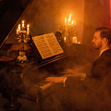 Концерт при свечах «Саундтреки о любви» в Оранжерее Таврического сада со скидкой 50%