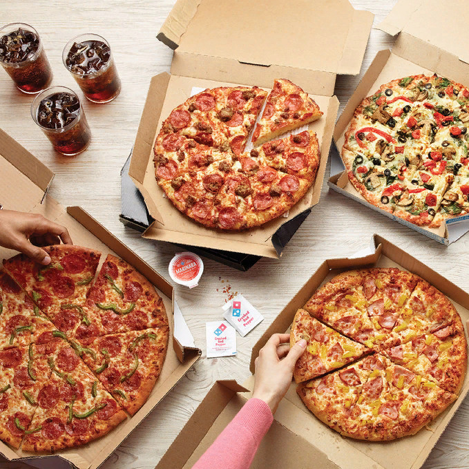 Скидка 35% на доставку из ресторана Domino’s Pizza