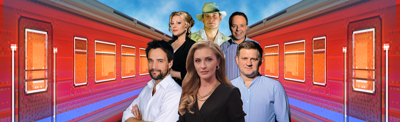 Музыкальная комедия «Неслучайная попутчица» с Анной Казючиц и Дмитрием Миллером со скидкой 25%