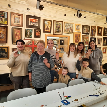 Мастер-класс по росписи фигурной формы со скидкой 25%