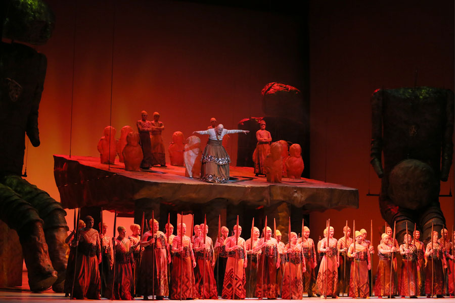 Опера «Гибель богов» на Новой сцене Мариинского театра
