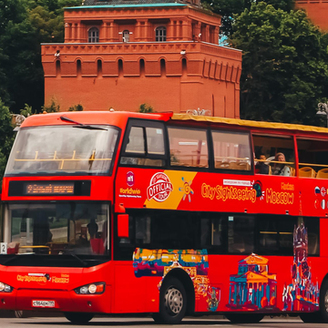 Обзорная экскурсия по Москве на двухэтажном автобусе City Sightseeing