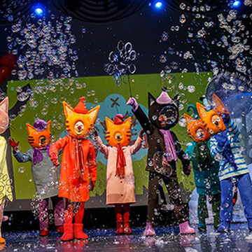 Праздичное шоу «Три Кота: Новый год в Котополисе» со скикдой 25%