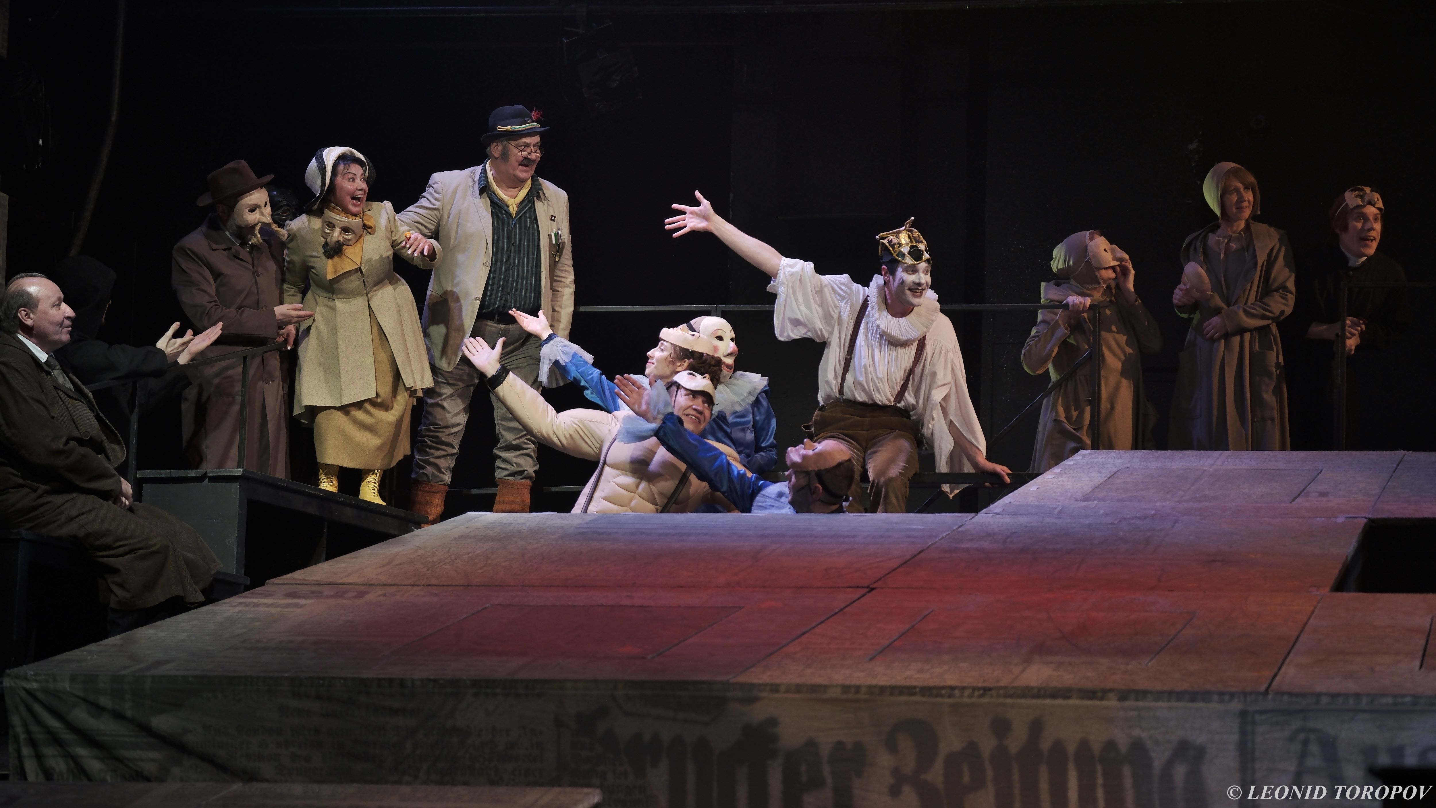 Спектакль «Визит дамы» в Театре комедии им. Акимова