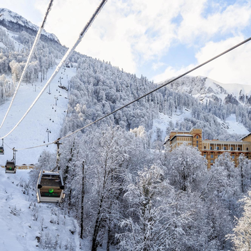 Аудиоэкскурсия «Все курорты Красной Поляны с подъёмом на канатной дороге "Роза Хутор"»