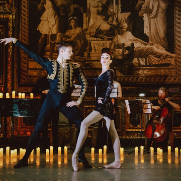 Новогодний концерт «Вечер балета при свечах» в особняке Половцова со скидкой 35%