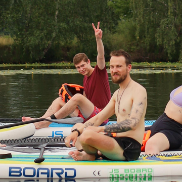 Прогулка на сап-доске для начинающих Прогулка на сап-доске для начинающих со скидкой 27%