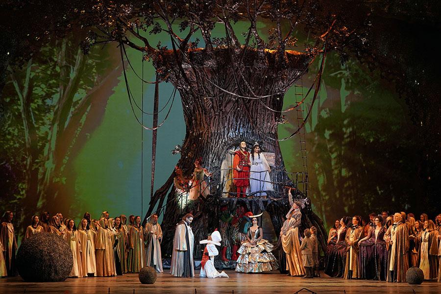 Опера «Волшебная флейта» на Новой сцене Мариинского театра