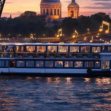 «5 мостов музыки». Круиз под разводными мостами на люкс-теплоходе со скидкой 67%