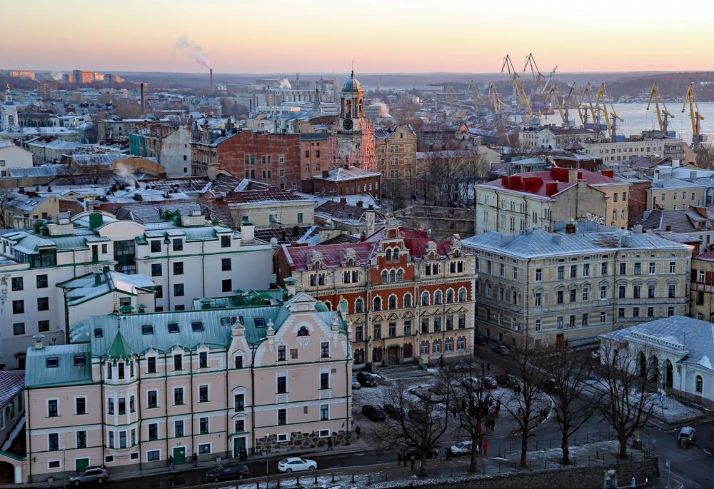 Центр Выборга хотят закрыть для машин и сделать пешеходным