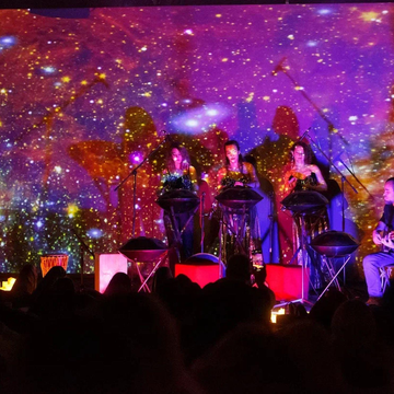 Концерт «Космические звуки ханга» в мультимедийном пространстве «Люмьер-Холл»