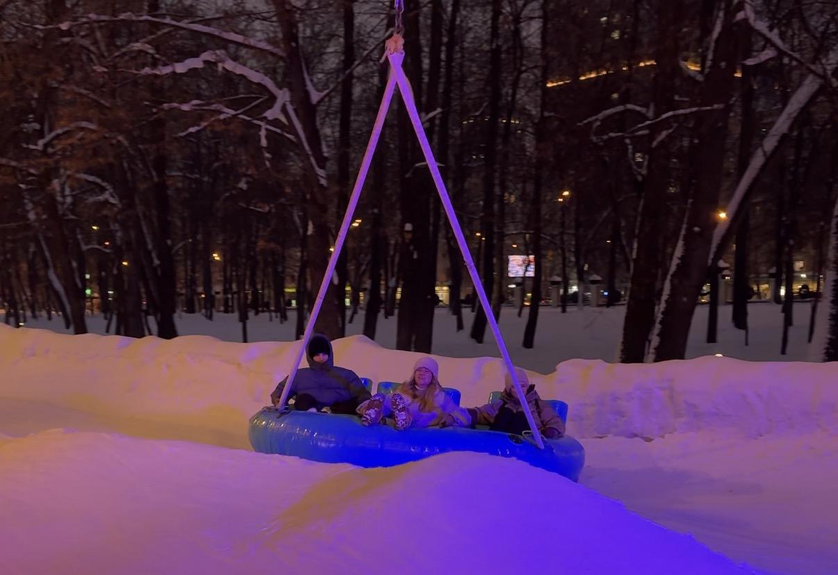 Электротюбинг у речного вокзала в Москве: как попасть бесплатно