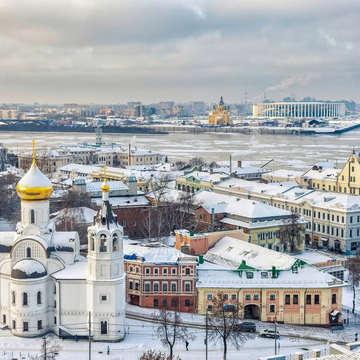 Автобусная трёхчасовая обзорная экскурсия по Нижнему Новгороду «Великолепный Нижний»