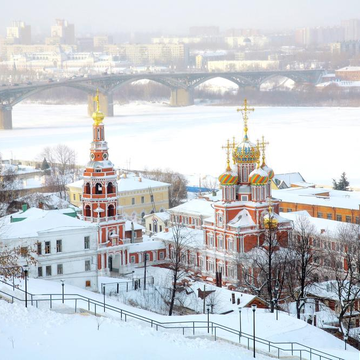 Автобусно-пешеходная обзорная экскурсия по Нижнему Новгороду с посещением Кремля