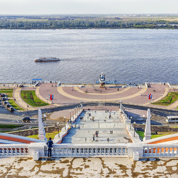 Автобусно-пешеходная обзорная экскурсия по Нижнему Новгороду с посещением Кремля