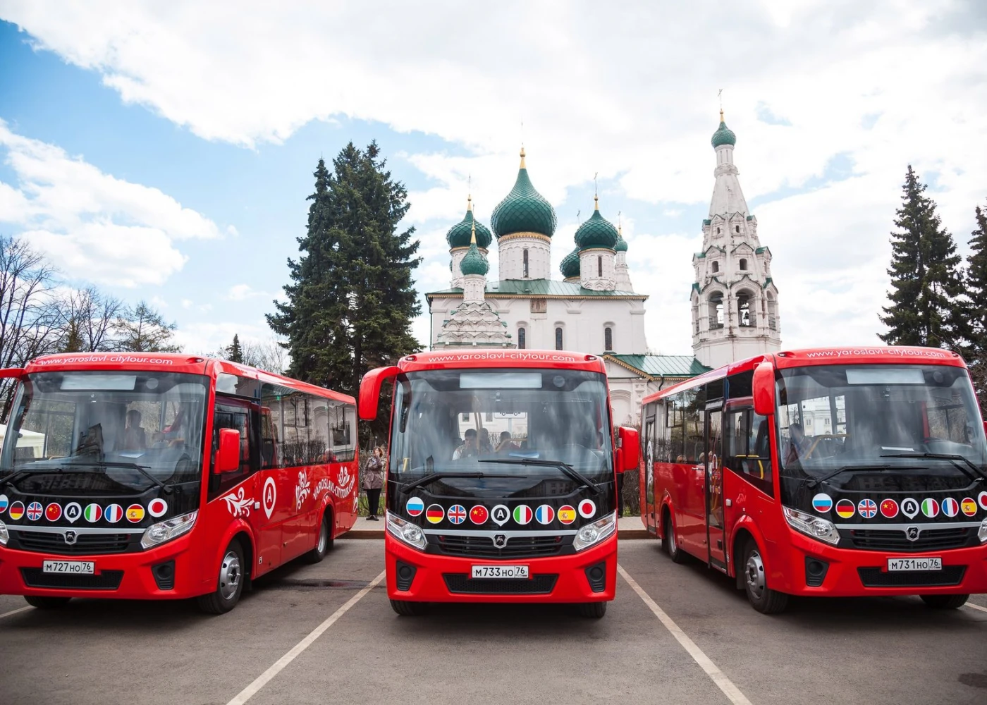 Обзорная экскурсия по Ярославлю на двухэтажном автобусе City Sightseeing