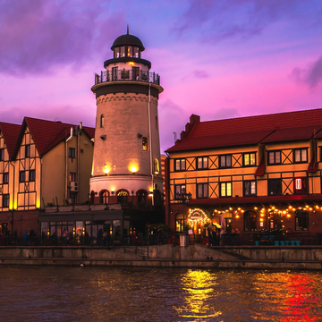 Автобусная экскурсия «Вечерний Калининград: Хомлины, марципан и безлимитная пивная дегустация» со скидкой 20%