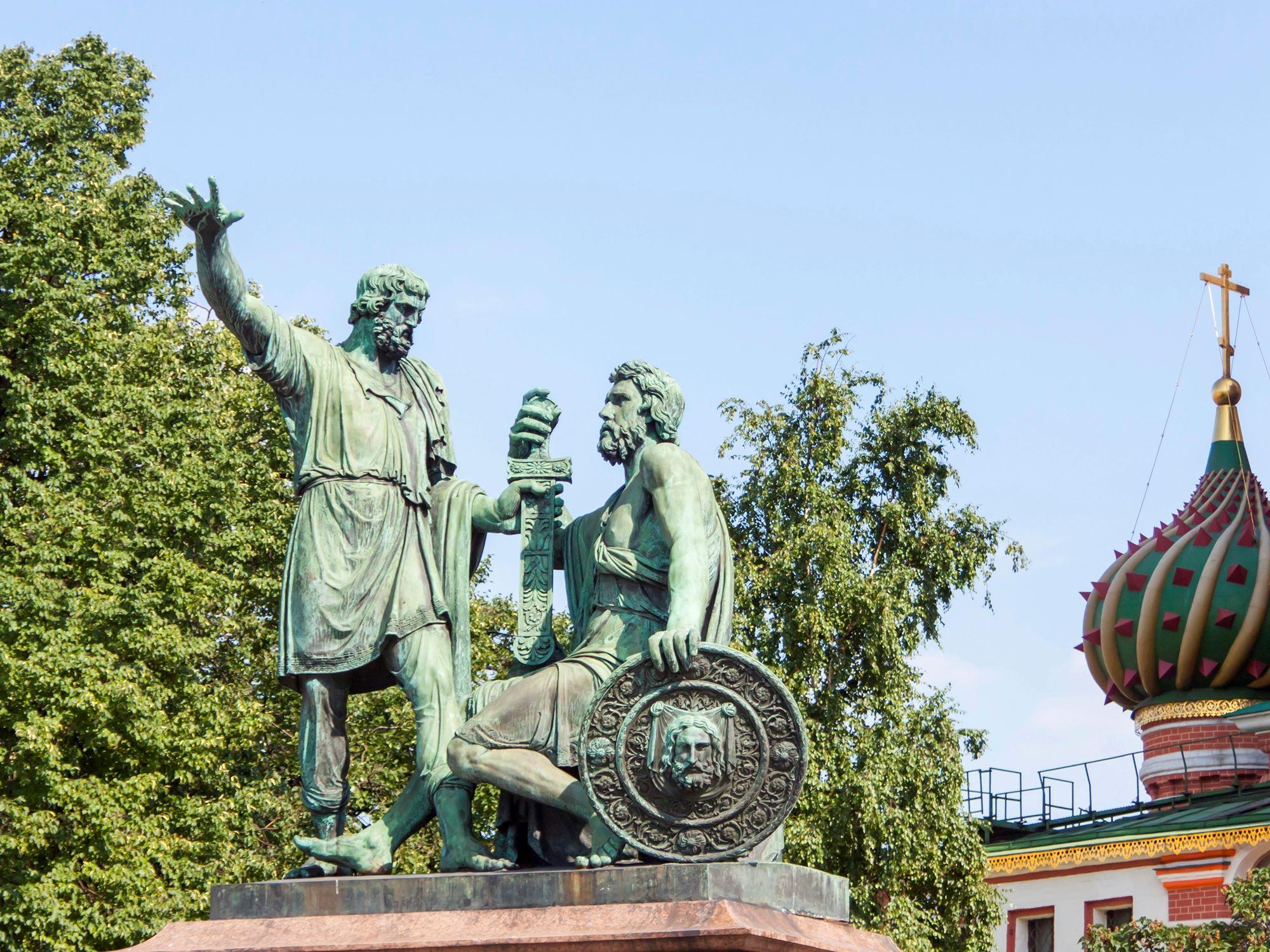 Памятник Минину и Пожарскому в Москве
