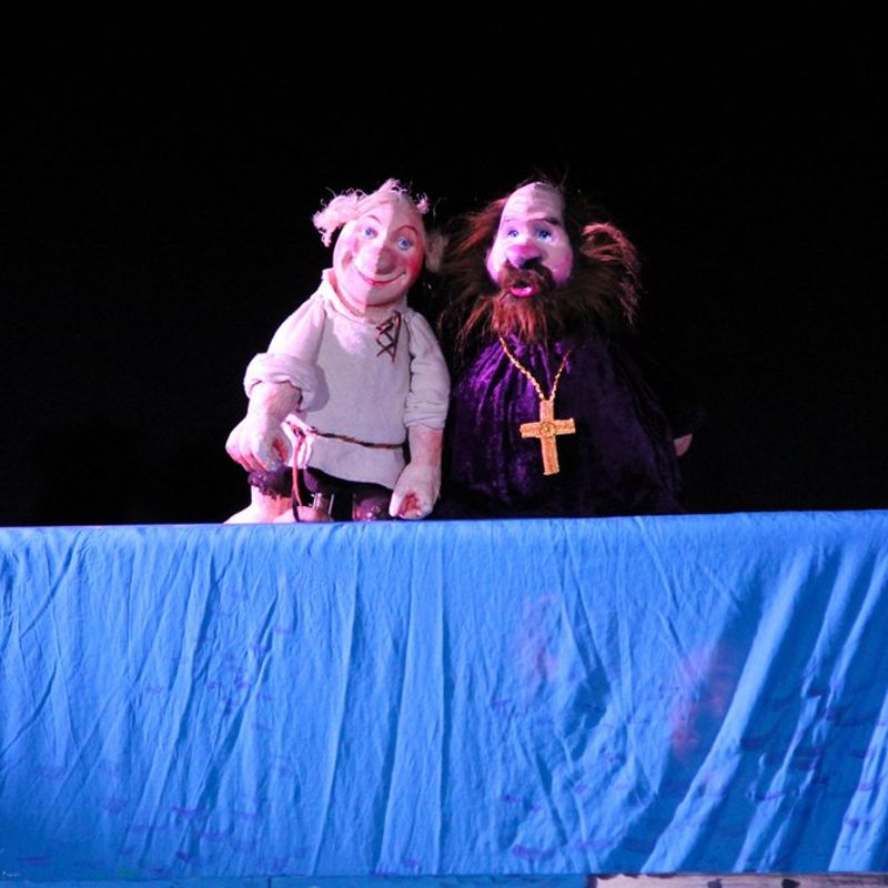Кукольный спектакль «Сказка о Попе и его работнике Балде»