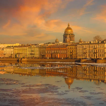 Автобусная экскурсия по вечернему Санкт-Петербургу со скидкой до 62%