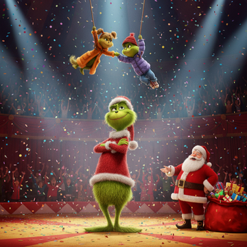 Цирковое шоу «Гринч» в Московском Цирковое шоу «Гринч» со скидкой 20%