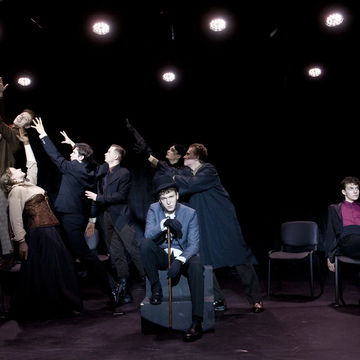 Спектакль «Пушкин. В поисках любви. Антифейк» Спектакль «Пушкин. В поисках любви. Антифейк» со скидкой 40%