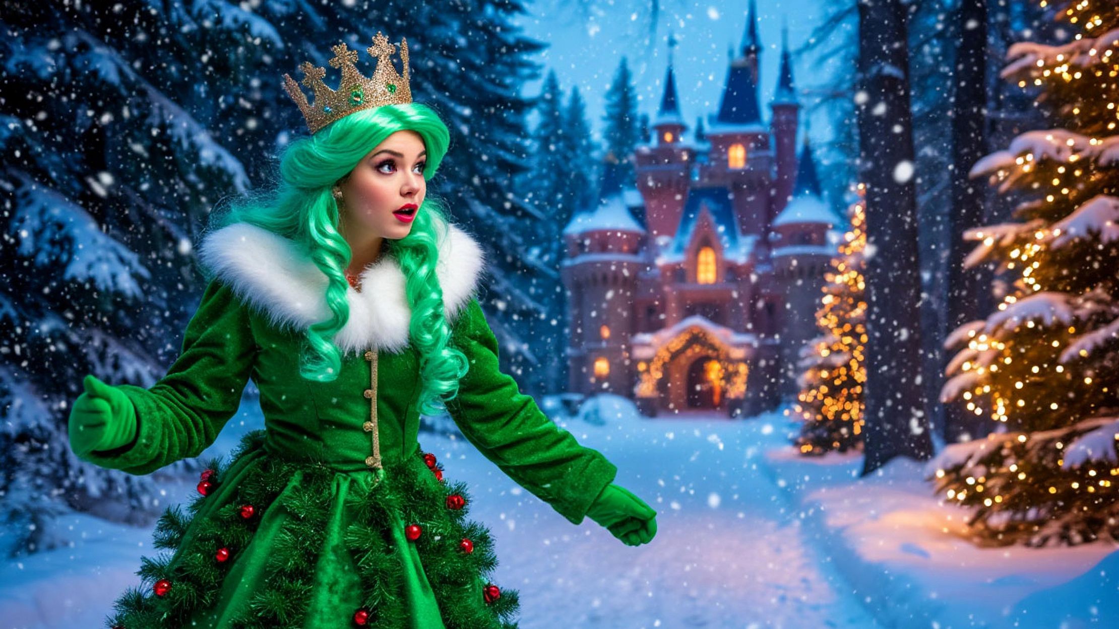 Новогоднее представление «Похищение королевской ёлки» со скидкой до 20%