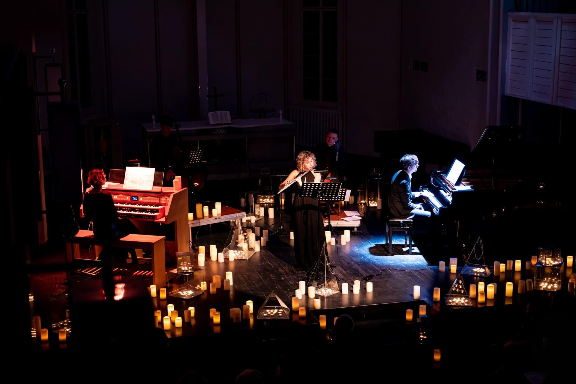 Концерт «Музыка при свечах» в Яани Кирик со скидкой 50%