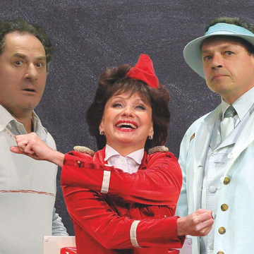 Спектакль «Муж моей жены» с Семёном Стругачёвым и Ольгой Прокофьевой Спектакль «Муж моей жены» с Семёном Стругачёвым и Ольгой Прокофьевой