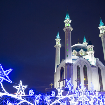 Автобусная экскурсия по ночной Казани с катанием на колесе обозрения со скидкой до 50%