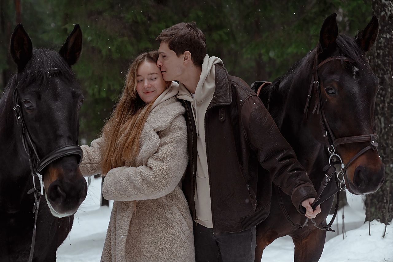 Предложение руки и сердца на конной прогулке
