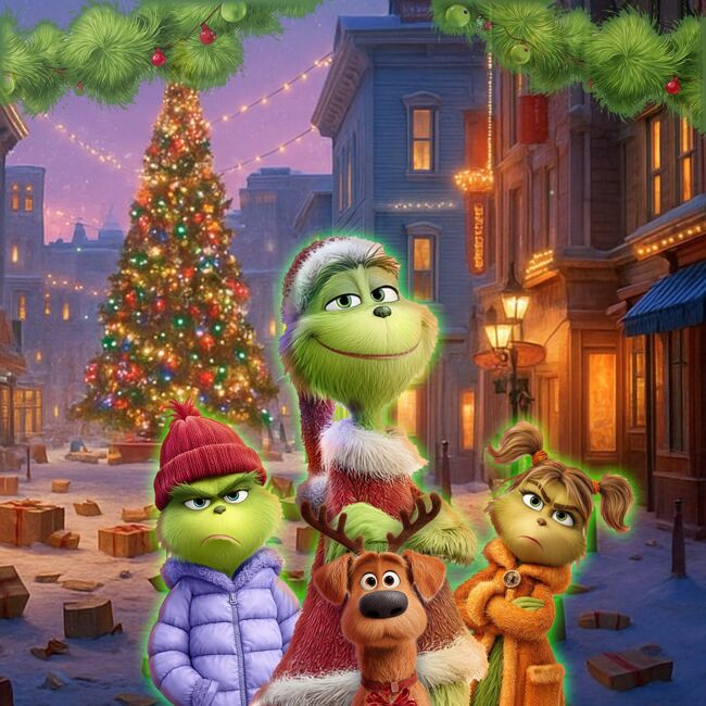 Цирковое шоу «Гринч» в «Цирке Чудес» на Речном со скидкой 20%