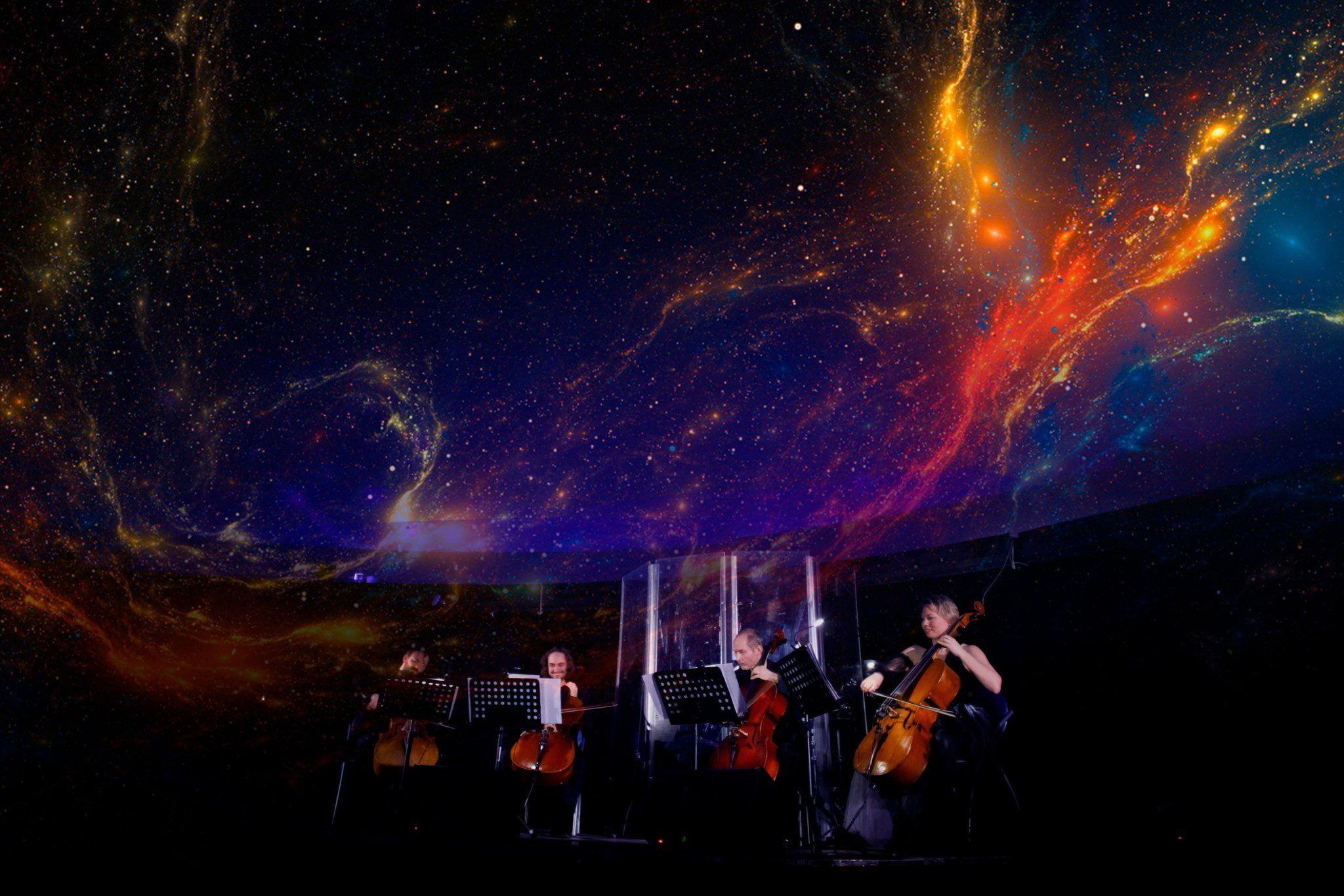 Концерт «Рок-хиты на виолончелях» в Планетарии со скидкой 30%