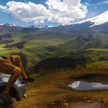 Джип-тур «Места силы Эльбруса» с треккингом по Джилы-су