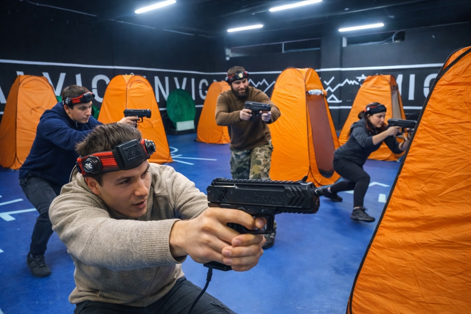 Лазертаг в парке развлечений со скидкой 34%