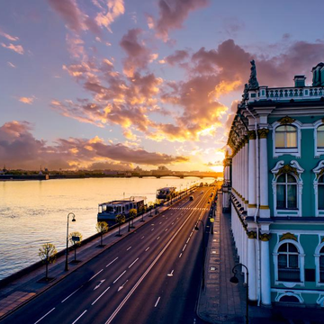 Экскурсия под разводными мостами «Магия ночного Петербурга» с причала «Университетская набережная» со скидкой до 46%