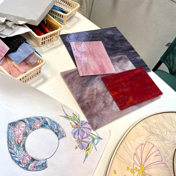 Мастер-класс «Зеркало-кокошник мастер-класс по мозаике» от мастерской Oh là là Art