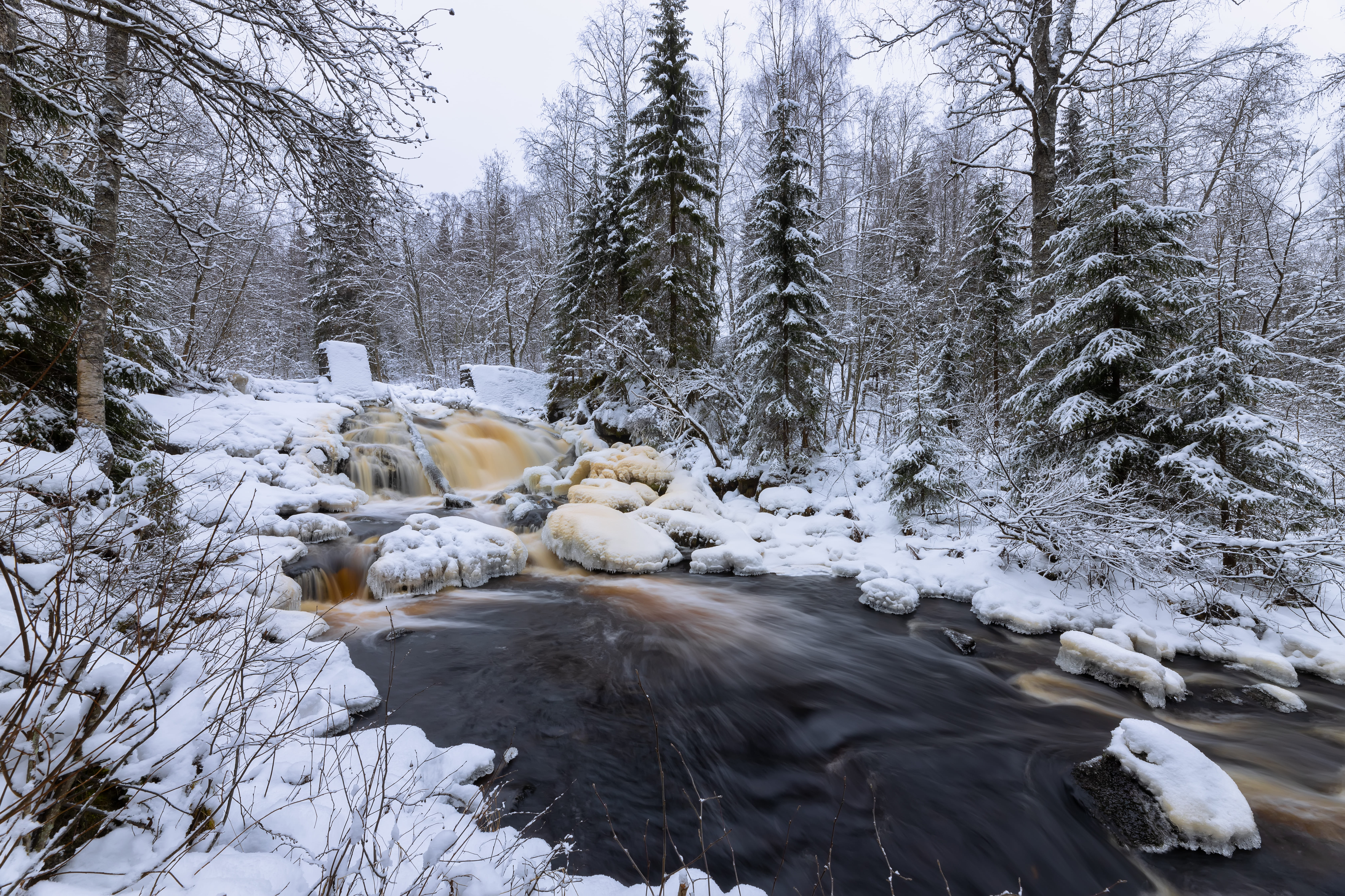 Однодневный тур «Лучшее в Карелии: водопады, лес, уха и музей в скале» Однодневный тур «Лучшее в Карелии: водопады, лес, уха и музей в скале» со скидкой 41%