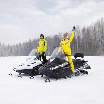 Катание на снегоходах в Ленинградской области со скидкой до 21%