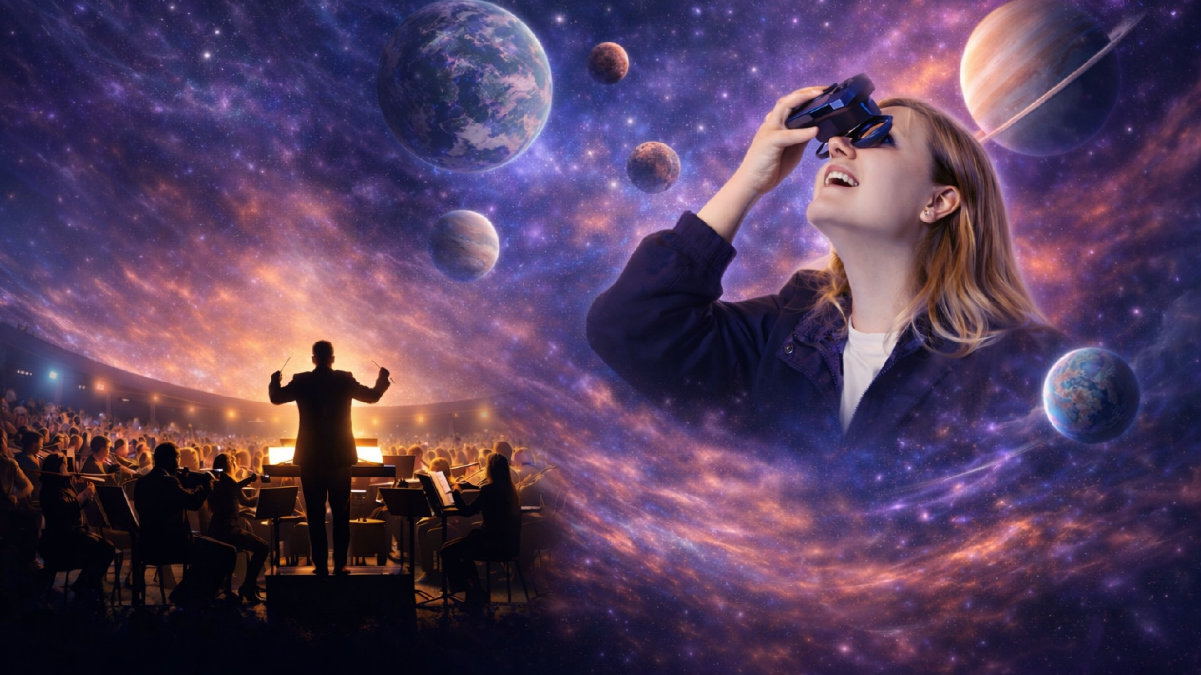 Симфонический концерт «МАРС:СИМФО» с визуальной проекцией в Планетарии №1 со скидкой 20%