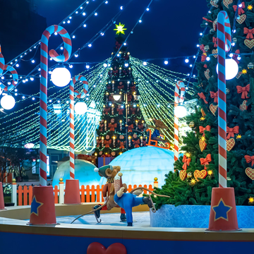 Автобусно-пешеходная экскурсия «Петербург в новогодних огнях» с посещением ярмарки Автобусно-пешеходная экскурсия «Петербург в новогодних огнях» с посещением ярмарки со скидкой 46%