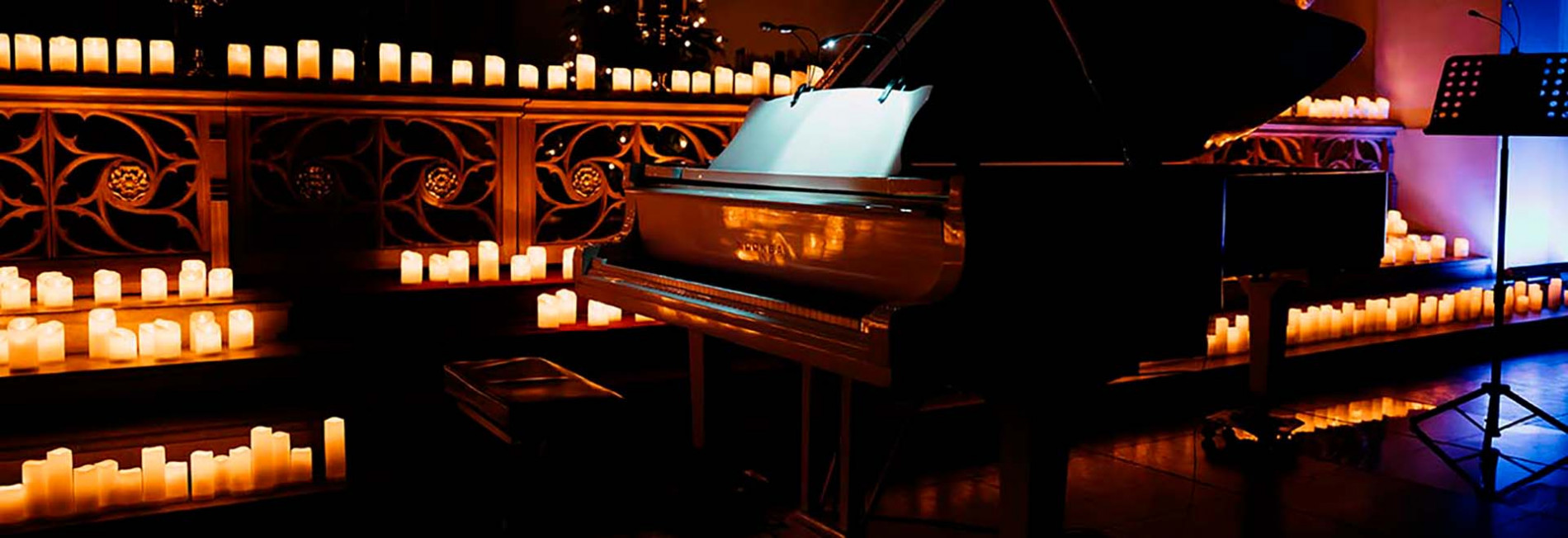 Концерт при свечах «Два гения: Бах и Гершвин» со скидкой 40%