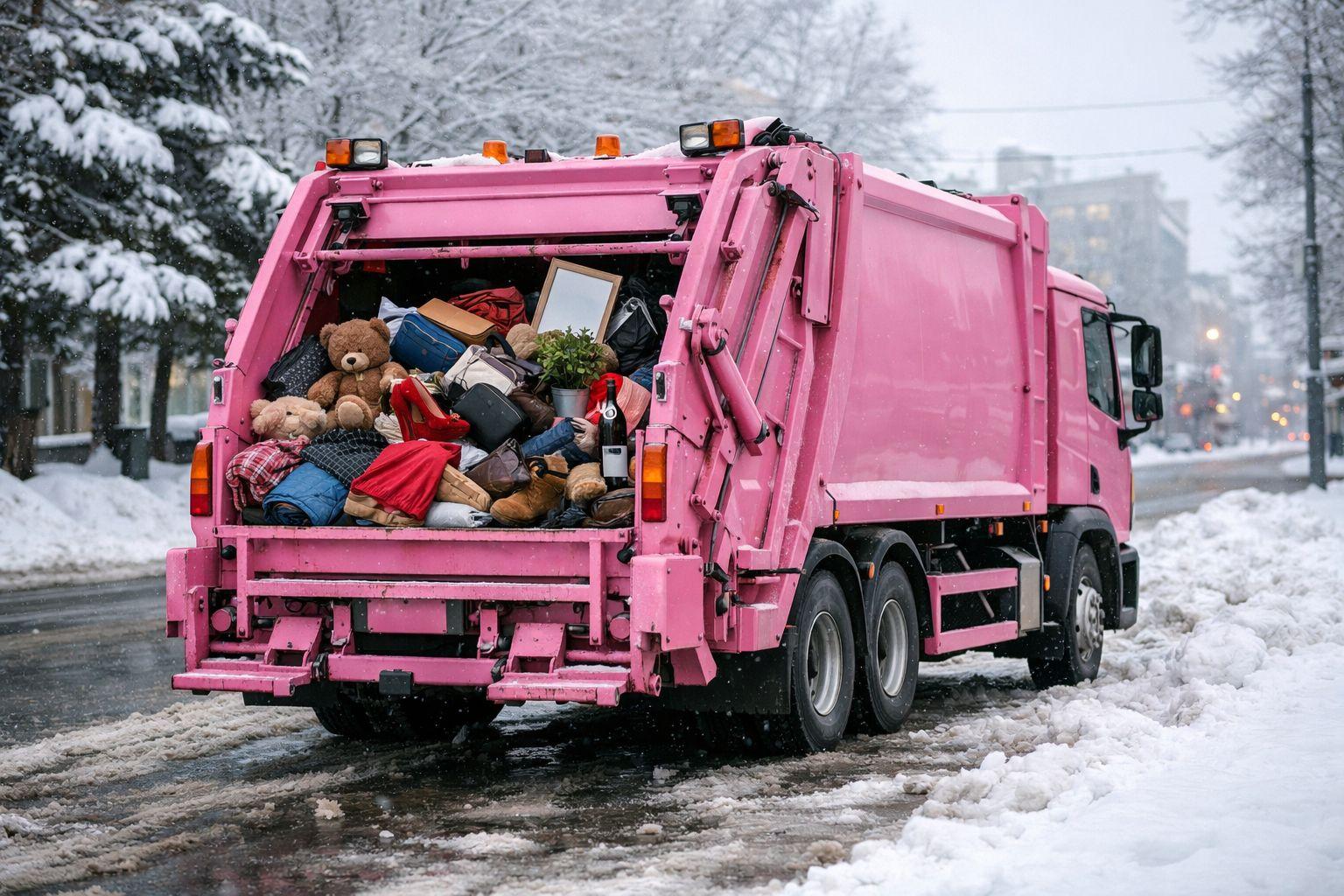 К 14 февраля в Москве появится мусоровоз для сбора вещей бывших