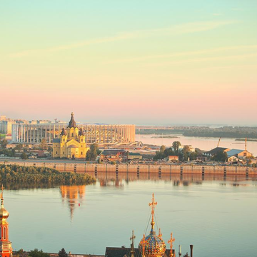 Автобусно-пешеходная экскурсия по вечернему Нижнему Новгороду Автобусно-пешеходная экскурсия по вечернему Нижнему Новгороду