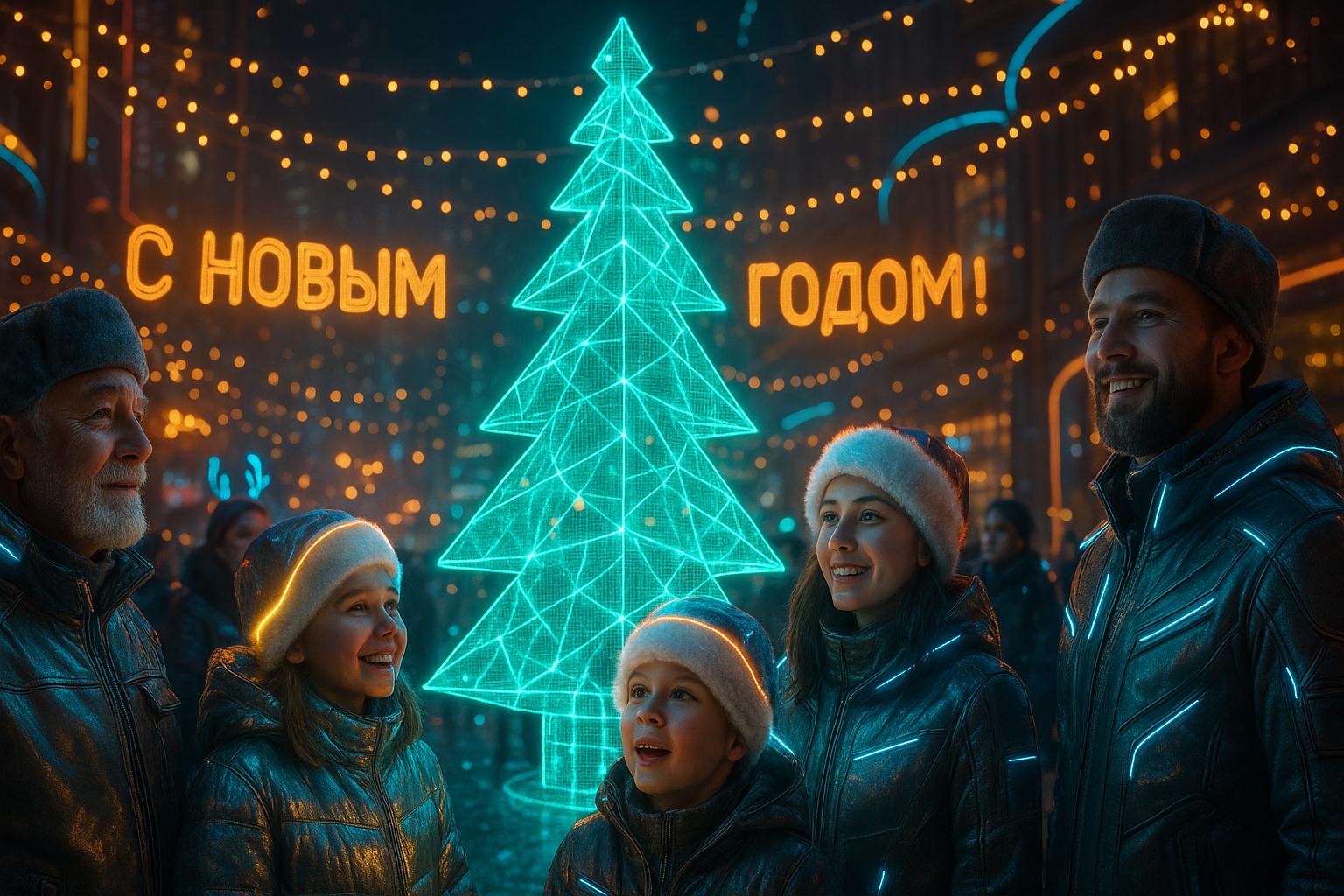 Новый год будущего: каким будет праздник через 100 лет