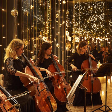 Концерт при свечах «Рок-хиты на виолончелях» Концерт при свечах «Рок-хиты на виолончелях» со скидкой 30%